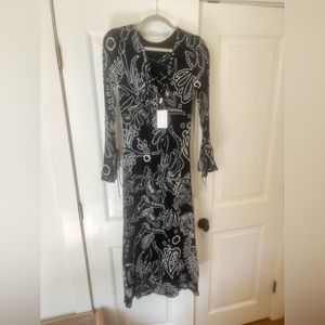 H&M printed dress